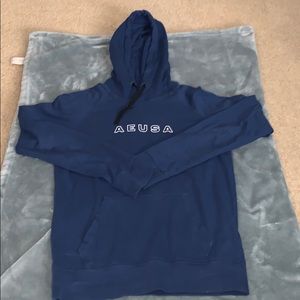 American Eagle Hooded Shirt